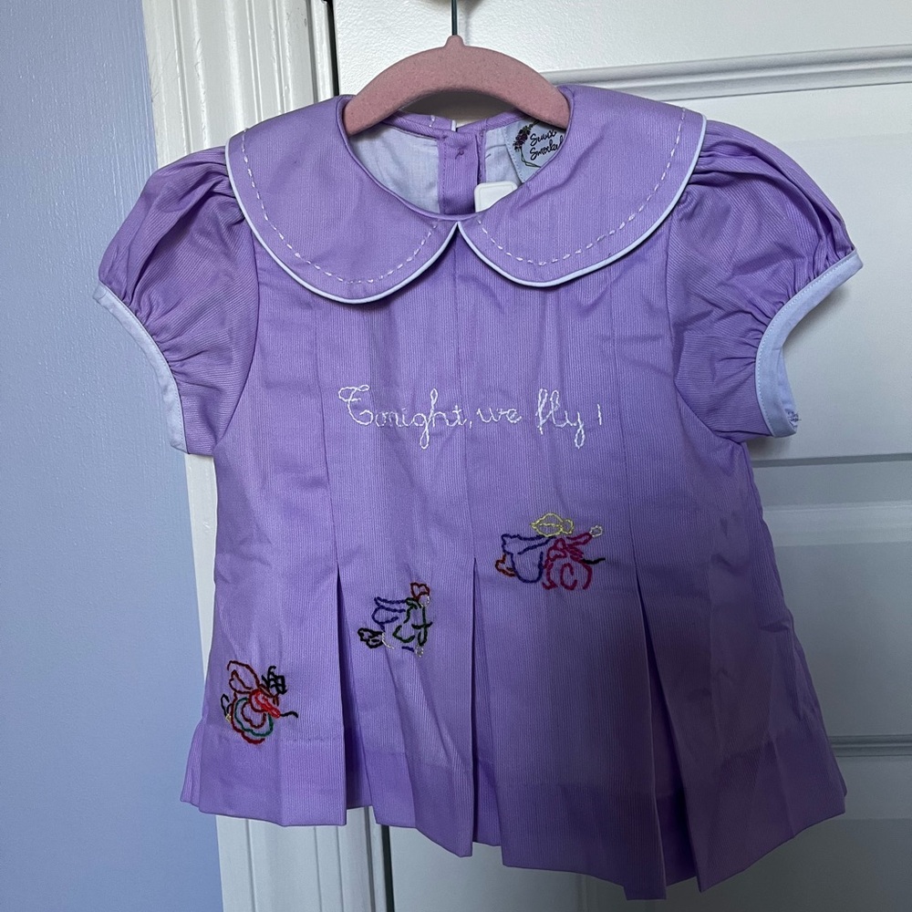 Hocus pocus bloomer set 18 months Seaux Smocked